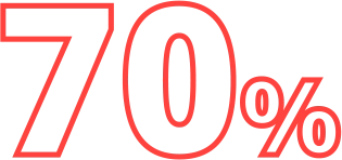 70%